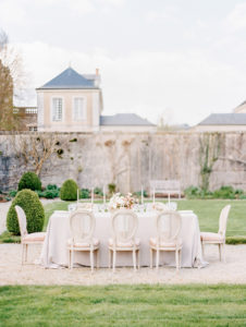 Chateau de grand Luce wedding florist