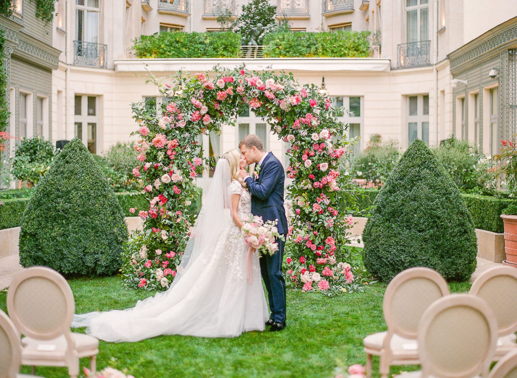 Ritz Paris wedding Floraison