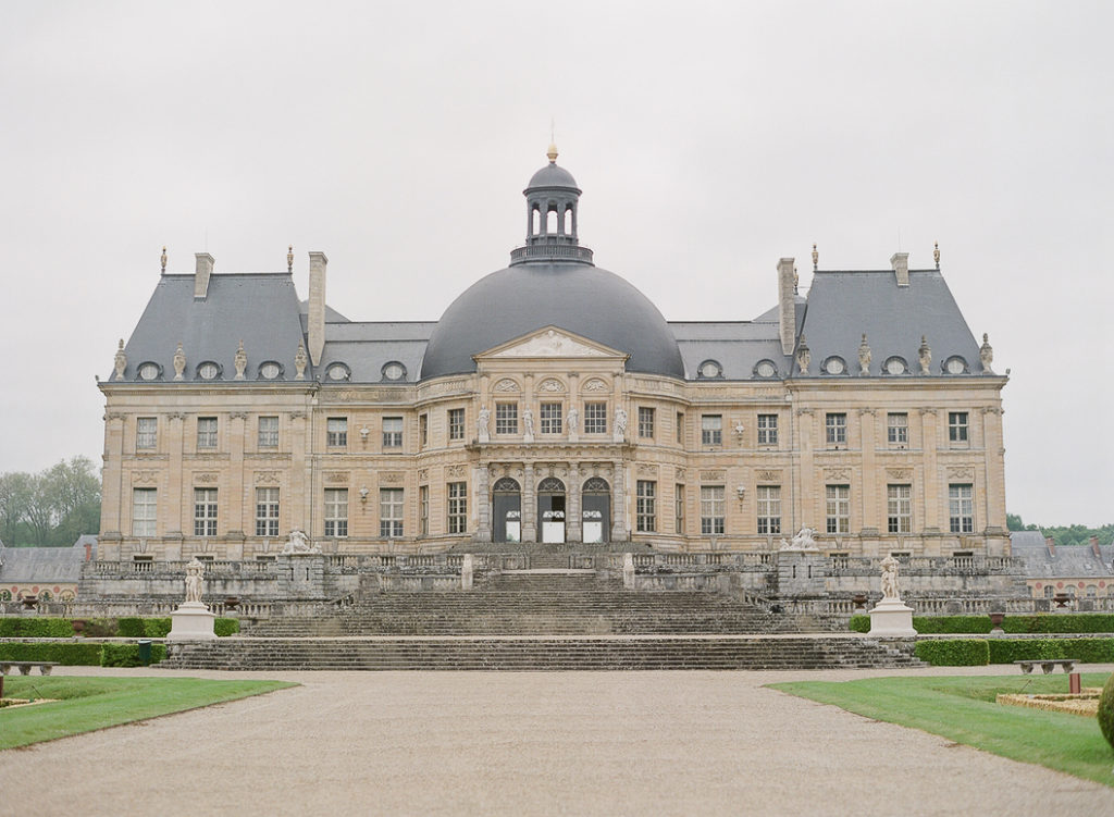 Chateau de Vaux le vicomte wedding